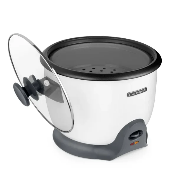 Black + Decker olla arrocera 28 tz cocidas blanca RC628W 5 Black + Decker olla arrocera 28 tz cocidas blanca RC628W