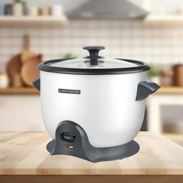 Black + Decker olla arrocera 28 tz cocidas blanca RC628W 3 Black + Decker olla arrocera 28 tz cocidas blanca RC628W