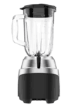 Licuadora Ice Crush Frasco de Vidrio, BL0876, Plateado