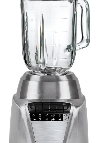Licuadora Ice Crush Frasco de Vidrio, BL0876, Plateado